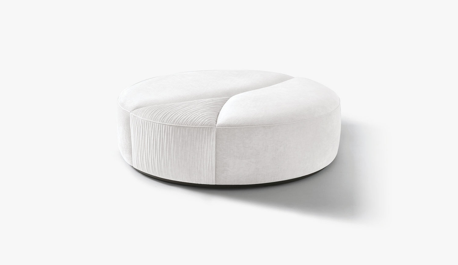 MIRAGE ROUND OTTOMAN